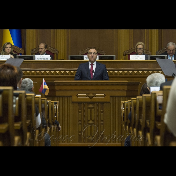 29 листопада 2017 Голова Верховної Ради України Андрій Парубій звернувся з вітальним словом до учасників під час офіційного відкриття Пленарного засідання Генеральної Асамблеї ПАЧЕС у ВР.